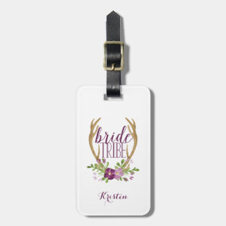 Boho Bride Tribe Luggage Tag