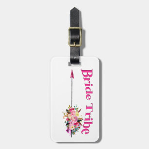 Boho Bride Tribe Luggage Tag