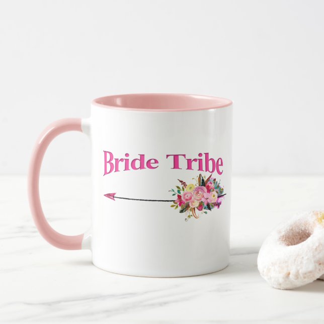 Boho Bride Tribe Mug (With Donut)