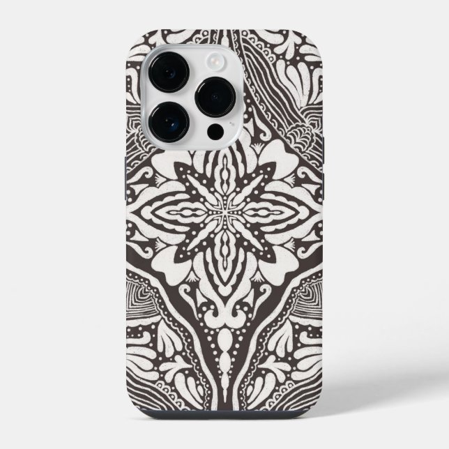 Boho Briella Mandala Art iPhone Case (Back)