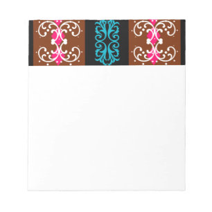 Boho Brocade Stripe Notepad