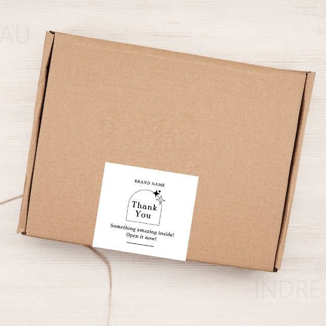 Boho Business Box Seal Label (Creator Uploaded)