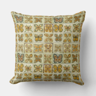 Boho Butterflies Boho Style Pattern Cushion