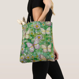 Boho Butterflies Boho Style Pattern Tote Bag