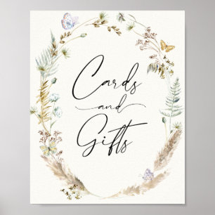 Boho Butterflies Cards and Gifts Poster
