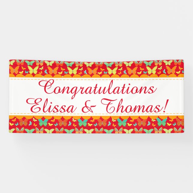 Boho Butterflies - Custom Banner (Horizontal)