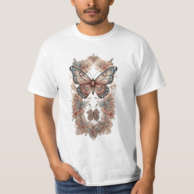 Boho Butterfly Bliss Collection T-Shirt (Front)