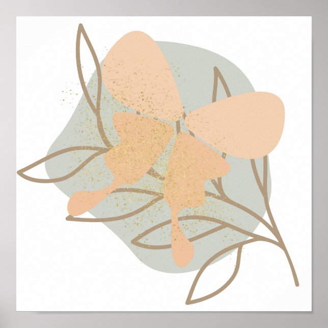 Boho butterfly, poster (Front)