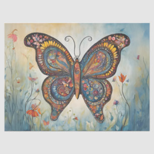 Boho Butterfly Tissue Paper
