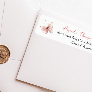 Boho Butterfly Wildflower Floral Girl Baby Shower