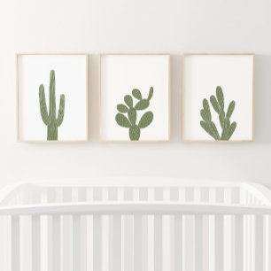 Boho Cactus Southwestern Nursery