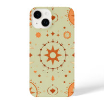 Boho Celestial iPhone Case | Sun & Moon Astrology