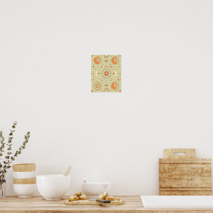 Boho Celestial Wall Art Sun & Moon Spiritual