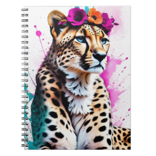 Boho Cheetah Notebook Journal