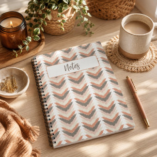 Boho Chevron Notebook