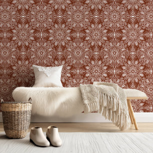 Boho Chic Barkley Mandala Wallpaper