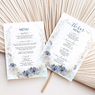 Boho Chic Beach Destination Hampton Wedding Menu