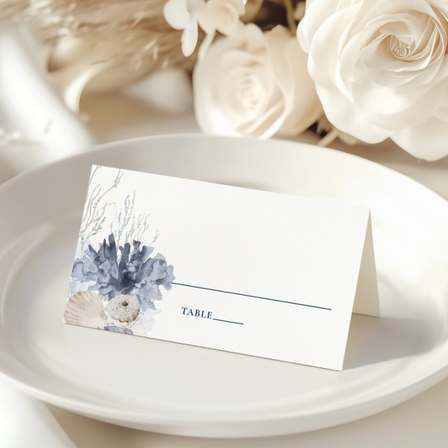 Boho chic Beach Destination Wedding Place Card (Creator Uploaded)