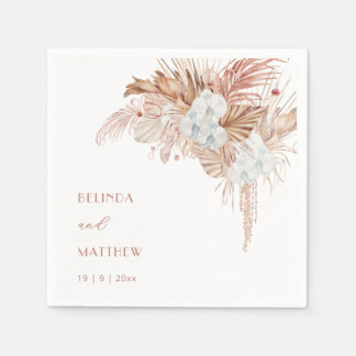 Boho Chic Botanical | Wedding Napkin