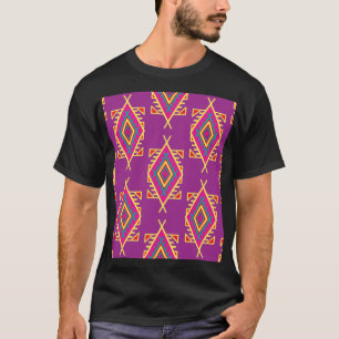 Boho Chic: Ethnic Seamless Ornament T-Shirt