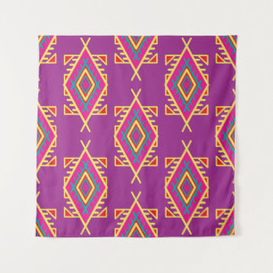 Boho Chic: Ethnic Seamless Ornament Tapestry