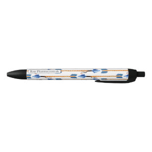 boho chic feather arrow native pattern black ink pen