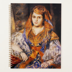 Boho Chic Renoir Orientalist Lady Fine Art Planner