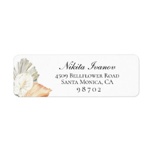 Boho-Chic Return Address