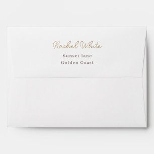 Boho Chic Sunburst Baby Shower Party Envelope
