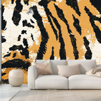 Boho Chic Tiger Print Design