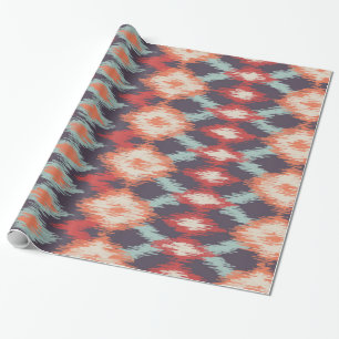 Boho Chic Tribal Pattern Wrapping Paper