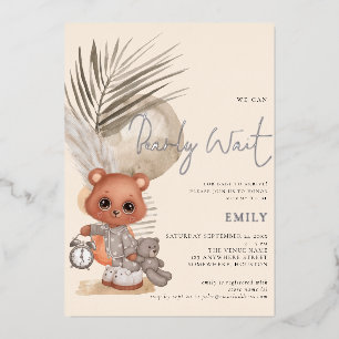Boho Chic We Can Bearly Wait Baby Shower