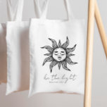 Boho Christian Bible Verse Be the Light Sunshine Tote Bag<br><div class="desc">Boho Christian Bible Verse Be the Light Sunshine</div>