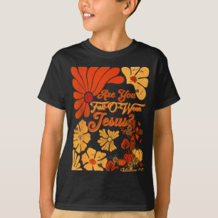 Boho Christian Fall Thanksgiving Are You Fall-o-we T-Shirt