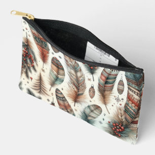 Boho Christmas Accessory Pouch