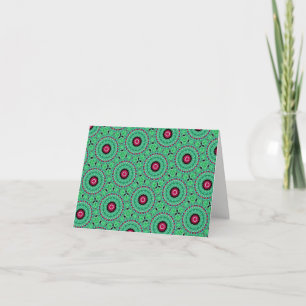 Boho Christmas Card