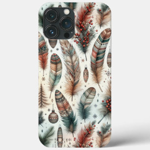Boho Christmas iPhone 13 Pro Max Case