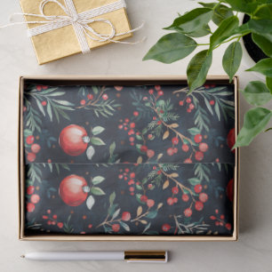 Boho Christmas Pattern  Tissue Paper
