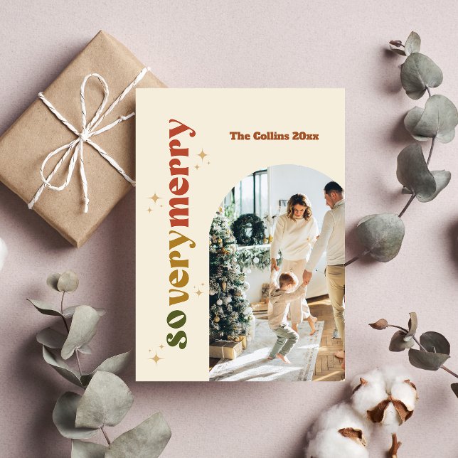 Boho Christmas Photo Retro Holiday (Creator Uploaded)