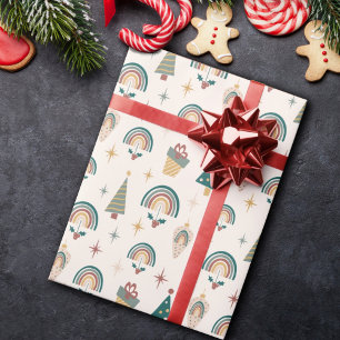 Boho Christmas Wrapping Paper