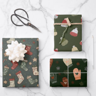 Boho Christmas Wrapping Paper