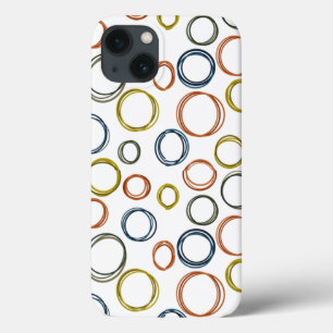Boho Circles iPhone 13 Case