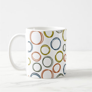 Boho Circles  Coffee Mug