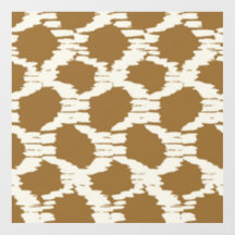 Boho Circles Earthy tones contemporary minimalist