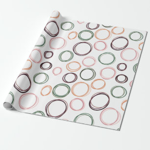 Boho Circles Wrapping Paper
