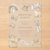 Boho Clothes Nursery Nesting Party