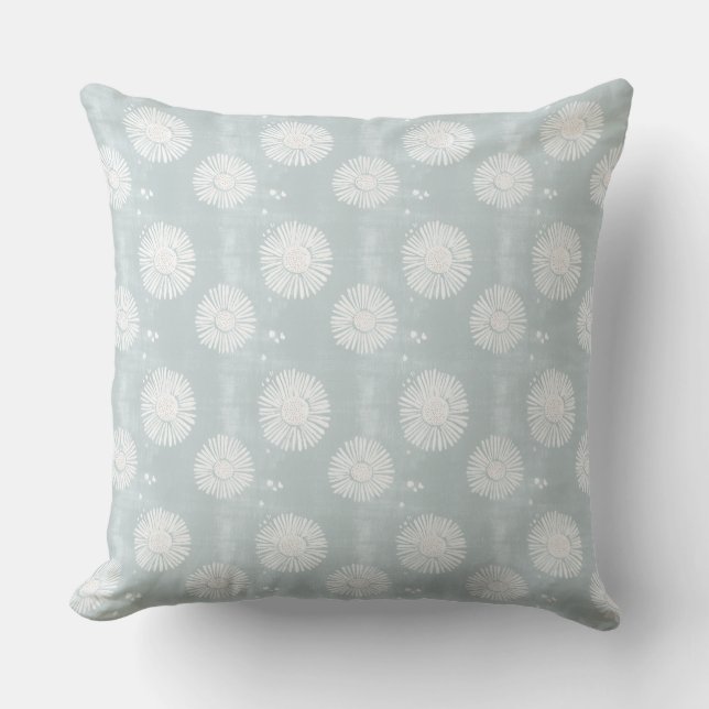 Boho Coastal Granddaughter Throw Pillow (Front)