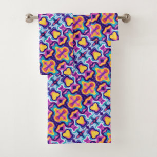 Boho Colourful 18 Bath Towel Set