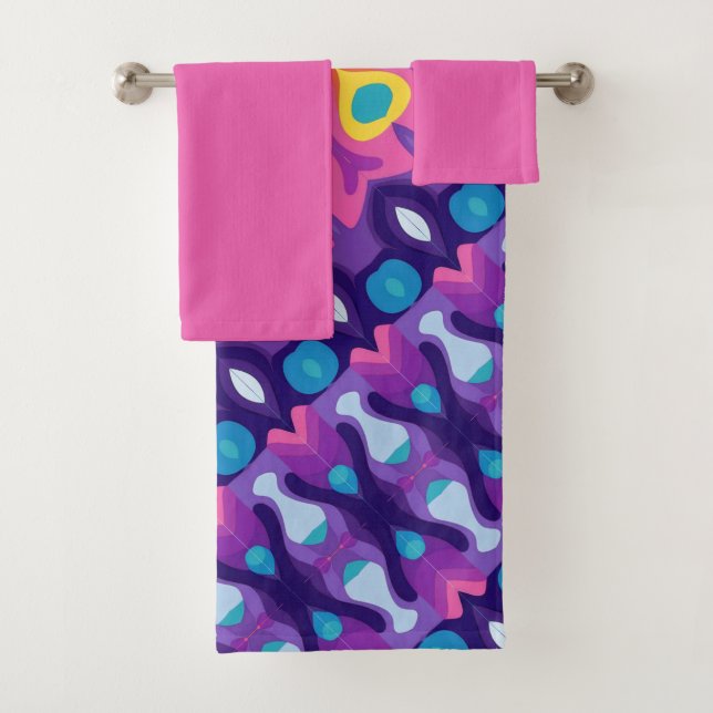 Boho Colourful 25 Bath Towel Set (Insitu)
