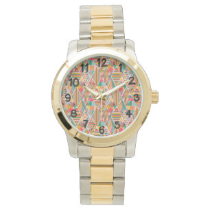 Boho Crazy Quilt Watch